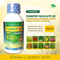 FUNGITOP GOLD 480 SC 400ML Fungisida Patek Busuk Buah Embun Tepung Cabai Tomat