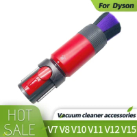 For Dyson V7 V8 V10 V11 V12 V15 Vacuum Cleaner Traceless Dust Removal Soft Brush Universal Suction Head Accessories