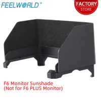 Feelworld Sunshade Portable Light Weight Flexible Installation for 5.7 Inch F6 4K HDMI Input On Camera Video DSLR Field Monitor