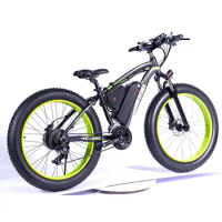 E Dirt Bike Aluminum Alloy Lithium Battery Beach Snowmobile 26*4.0 Inch Big Wheel Fat Tire Electric Bicycle