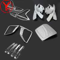 chrome body kits car tail lights tank cover for mitsubishi xpander 2017 2018 ABS parts accessories f