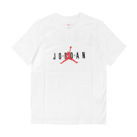Nike 短袖上衣 Jordan Air Stretch Tee 男款 白 喬丹 休閒 短T 印花 DM1463-100