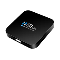 5PCS LOT H50 MINI Smart TV Box Android10.0 RK3318 4K HDR H50MINI TV 2.4G&amp;5G Wifi bt 4.0