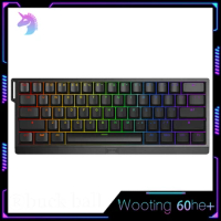 Wooting 60he+ Mechanical Keyboards Magnetic Switch 3mode Bluetooth Wireless Keyboard Gasket Custom Rgb Hot-Swap Gaming Keyboad