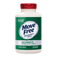 Schiff Move Free 益節葡萄糖胺 + 軟骨素 + MSM + 維生素D + 鈣錠 240錠