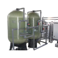 Mineral / pure drinking water ion exchanger / precision / cartridge purification equipment / plant / machine / system / line