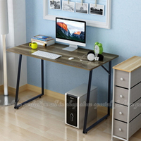簡約電腦桌T100(免運) 工作桌(普通款) 辦公桌 置物桌 書桌【AH105】 123便利屋