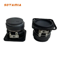 SOTAMIA 2Pcs 2 Inch HIFI Fever Audio Sound Speaker Driver 4 Ohm 15W High Power Loudspeaker Home Theater Long-stroke Speaker