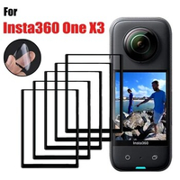 For Insta360 One X3 Sport Action Camera HD Clear Screen Protector Anti Scratch 3D Curved Soft Protective Film Not Tempered Glass