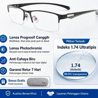 SKY - Kacamata Baca Progresif Auto Focus baca dan jalan Kacamata plus kacamata auto focus double fok