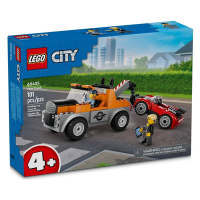 樂高LEGO 城市系列 - LT60435 拖吊車和跑車維修