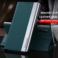 For Samsung Galaxy Note 8 9 10 20 Pro Plus Ultra Cover Luxury Magnetic Leather Flip Stand Phone Case