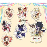 Anime Identity V 3rd Anniversary Acrylic Figure Stand Model Plate Desktop Decor Keychain Pendant Naib Subedar Emma Woods Jack