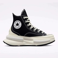 Sepatu Sneakers Wanita CONVERSE Run Star Legacy CX High Black White Original A00869C 37