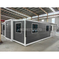 Luxury Cabin House Price Automatic Expandable Container House Modular Expandable Container Houses