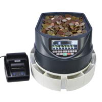 Faster LCD Coin Counter With Add And Batch Function Electronic Coin Sorter