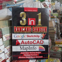 3in1 Rancang Bangun. Google sketchup Autocad Map Info. mp9
