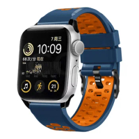 Silicone Strap For Apple Watch Band 44mm 40mm Ultra 49mm 45mm 42mm 44mm Sport Bracelet iwatch Series 7 se 3 4 5 6 8 9
