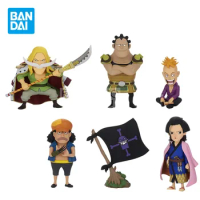 Bandai Genuine WCF ONE PIECE Dward Newgate Marco Anime Action Figure Toys for Boys Girls Kids Gifts Collectible Model Ornaments
