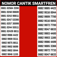 Nomor cantik smartfren 11 Digit gsm 4g