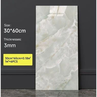 SKY - 20 Pcs Wallpaper Dinding Vinyl Marbel 30 × 60 cm Lantai Vinyl Granit CZ-J-30×60cm-20pcs