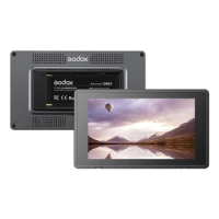 Godox GM55 4K Monitor 5.5 Inch on Camera DSLR 3D LUT Touch Screen IPS FHD 1920x1080 Video 4K Field Monitor Dslr