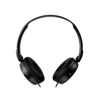 หูฟังแบบครอบหู พร้อมไมค์ เสียงดี น้ำหนักเบารุ่นMDR-ZX310AP สีดำ