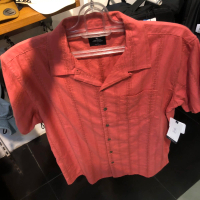 KEMEJA PRIA RIP CURL ORIGINAL BERTU GORDO SS SHIRT DUSTY MUSHROOM