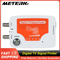 Digital TV Signal Finder Digital Aerial Terrestrial TV Antenna Signal Strength Meter Detector Signal