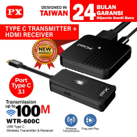PX WTR-600C USB Type C 3.1 to HDMI Wireless Video Transmitter Receiver 100 meter