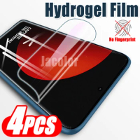 4pcs Hydrogel Film For Xiaomi 12 12S Ultra 12X 11T Pro 11 Lite 5G NE Mix4 Civi 1S Screen Protector Xiaomy 12 X S 12Pro 12SUltra