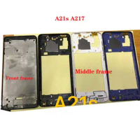For Samsung Galaxy A21s A217 Front frame bracket middle Frame Faceplate Housing Replacement