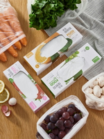 優購生活 家用食物保鮮袋加厚蔬菜包裝袋一次性塑料袋商場食品袋手撕袋小號