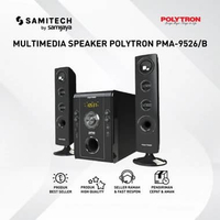 ORIGINAL SPEAKER POLYTRON PMA 9526/B BLUETOOTH SPEAKER MULTIMEDIA KARAOKE PMA-9526/B