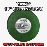 14\ (355MM) MAXTA STAINLESS STEEL CUTTING DISC (GREEN COLOUR) / MATA POTONG BESI HIJAU / INOX METAL