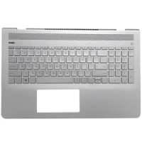 Original New Laptop Case For HP Pavilion 15-CC TPN-Q191 Palmrest Upper Case C Cover Shell With US Backlit Keyboard