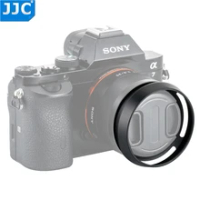 JJC Metal Circle Lens Hood Protector for SONY DSC-RX1/RX1R/RX1R II Digital Camera Replaces LHP-1
