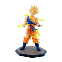 16cm Anime Son Goku Super Saiyan Figure Anime Dragon Ball Goku DBZ Action Figure Model toys Gift Collectible Figurines Kids