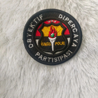 LOGO BET HUMAS POLRI BORDIR TIMBUL