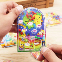 Mainan Anak Pinball Mini Plus Puzzle Labirin Dingdong Kecil Jadul 2005