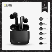 Eggel SteelBuds 2 Zinc Alloy Metal ENC TWS Bluetooth Earphone