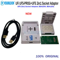 NEW Original UFi-UFS ToolBox+ UFS 2 in 1 Socket Adapter ( BGA254, BGA153) Works as an add-on interface paired with UFI-BOX