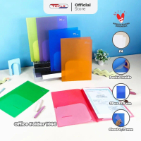 [ DAPAT 3 PCS ] Topla Map Dokumen Office Folder 1060 Map Dokumen Folio F4 Warna Biru Hijau Kuning Me