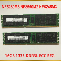 1PCS For Inspur Server Memory 16GB 1333 DDR3L ECC REG RAM NF5280M3 NF8560M2 NF5245M3