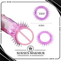Ring Matahari Bertekstur Duri Ring Pria Tahan Lama MATAHARI