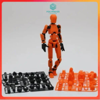 Mô Hình đồ Chơi Dummy 13 Lắp Ráp Robot Kèm Tay Có Phụ Kiện Thay Thế Khớp Cử động Linh Hoạ
