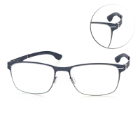 ic!berlin 方框 光學眼鏡/深藍#Dennis N Large Marine Blue
