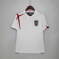 Áo bóng đá Anh 2006 tay ngắn cổ điển chất lượng cao, size S-2XL