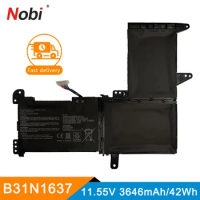 Nobi B31N1637 C31N1637 Laptop Battery For ASUS X510 X510UA X510UF X510UQ VivoBook S15 S510UA S510UQ S510UN S510UR F510UA F510UQ