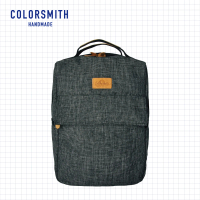 【COLORSMITH】UC．方形後背包．UC-2201-BK(台灣原創品包包品牌)